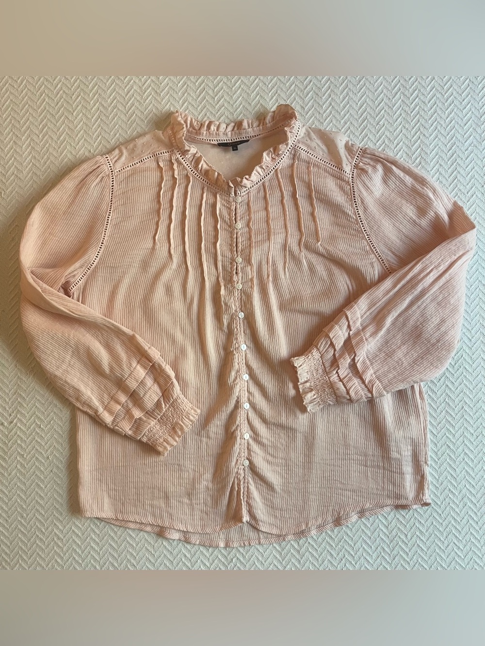 Quince Organic Cotton Peasant Blouse